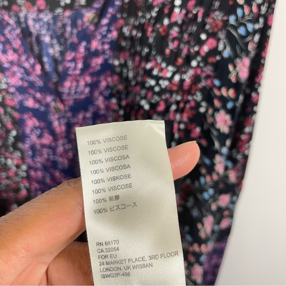 Free People Lost In Your Floral Boho Printed Tunic Dress Size XS - Picture 10 of 11